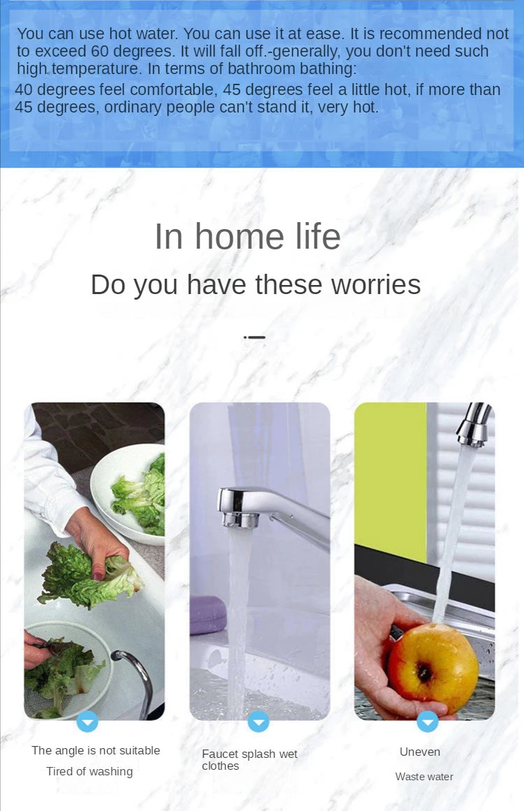 Universal 360 Degree Kitchen Faucet Bubbler Adjustable Water Saving Filter Diffuser Shower Kitchen Sink Faucet Nozzle Connector