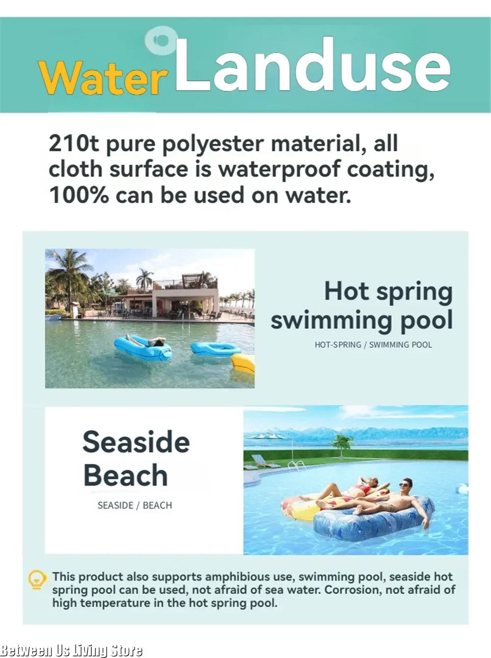 Premium Inflatable Lounger Sofa - Extra Large Anti-Roll Design for Pool, Camping & Indoor Use | Quick Blow Up Bed