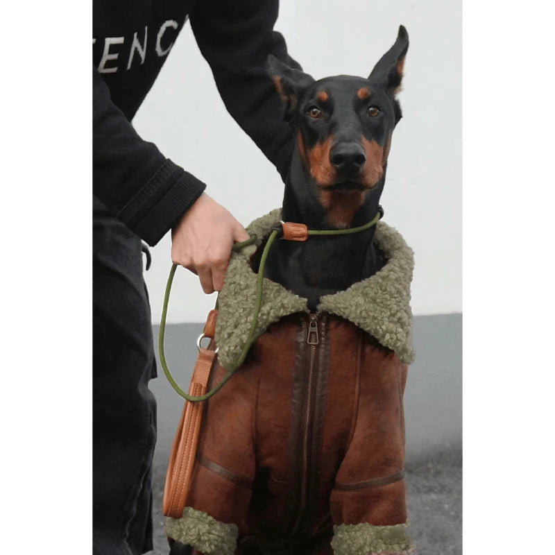 Big Dog Clothes Winter Large Dog Coat Jacket Samoyed Husky Border Collie Labrador Golden Retriever Weimaraner Clothing Apparel