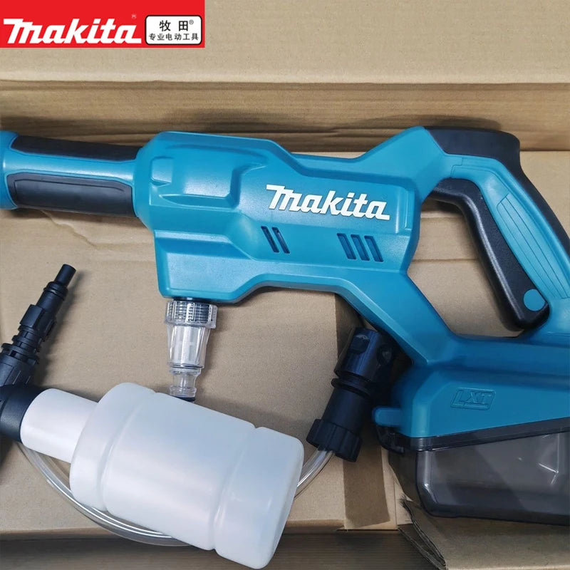 Makita 18V Rechargeable Cleaning Machine DHW180 Wireless Lithium Battery Outdoor Household Water Gun Handheld Car Wash Tool🚗