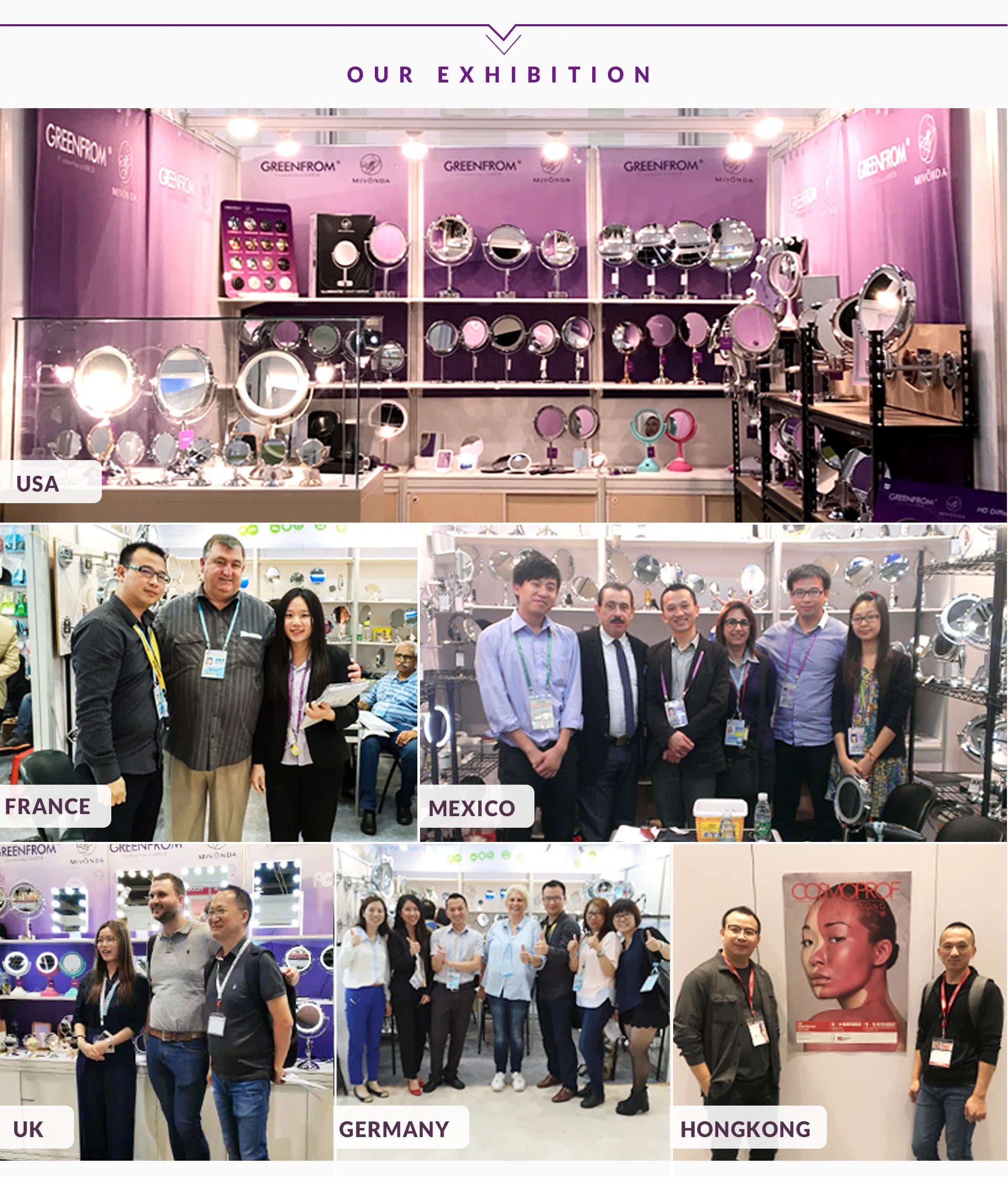 Full-length Mirror Modern Home Bedroom Furniture Floor Mirror with LED Bulbs