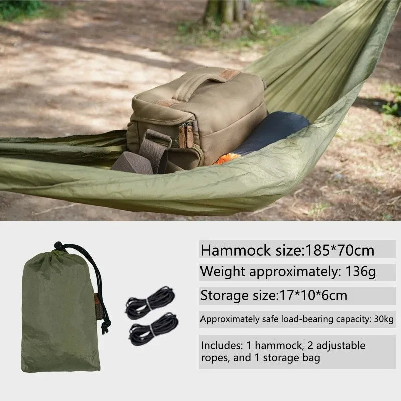 2025 new Outdoor Storage Small Hammocks For Portable Camping Travel Garden Nature Hike Clothes Shoes Equipment Small Hammock
