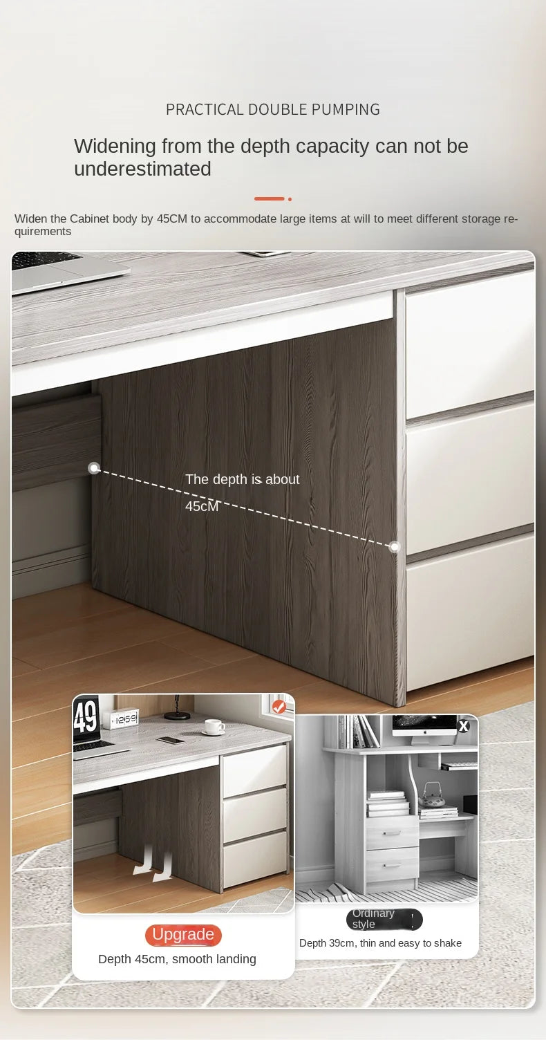 Drawers Executive Office Desk Corner Storage Living Room Supplies Computer Desks Legs European Mesa De Computador Furnitures