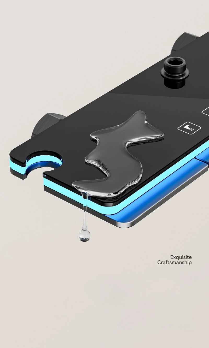 Grey Shower System with Ambient Light Intelligent Digital Shower Faucet Set Temperature Display Rainlfall Bathroom Shower Set