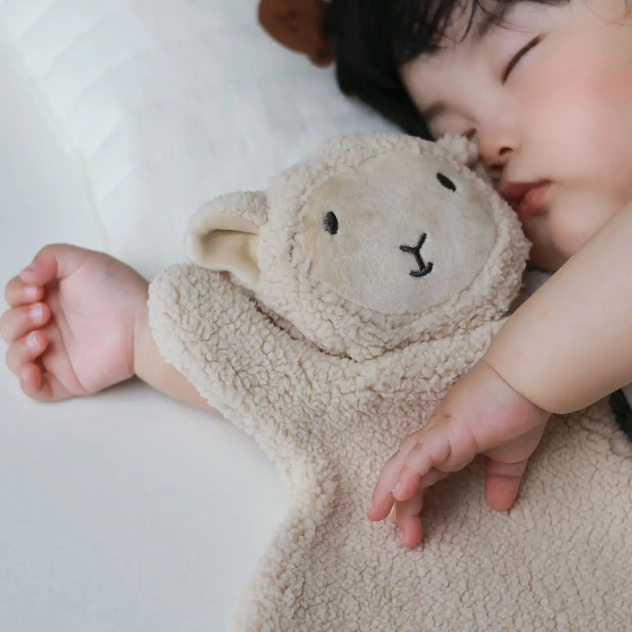 Baby Soothing Doll for Newborn Accessories Photography Props Cute Bear Baby Sleeping Doll Baby Care Soft Plush Dolls