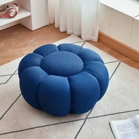 Single Seat Designer Pumpkin Lazy Sofa Balcony and Bedroom Can Lie Down and Recline Italian Minimalist Rochburg Football Sofa