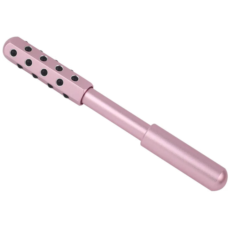 24 Germanium Face Massage Beauty Acupoint Roller Stick Wholesale Beauty Roller Tool Face Gua Sha Massager Women Skin Care Beauty