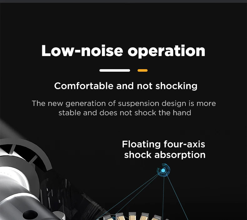 Booster - Mini Electric Neck Massager Gun, Smart Hit Fascia for Body Relaxation, Fitness, Muscle Relaxation