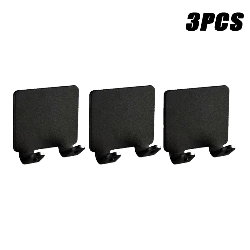 1-15PCS No-Punch Razor Holder Adhesive Razor Storage Hook Bathroom Razor Waterproof Wall Hook Bathroom Shelf Razor Holder