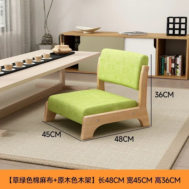 Modern Tatami Lazy Sofa Chair Japanese Living Room Furniture Back Floor Nordic Wind Bay Window Low