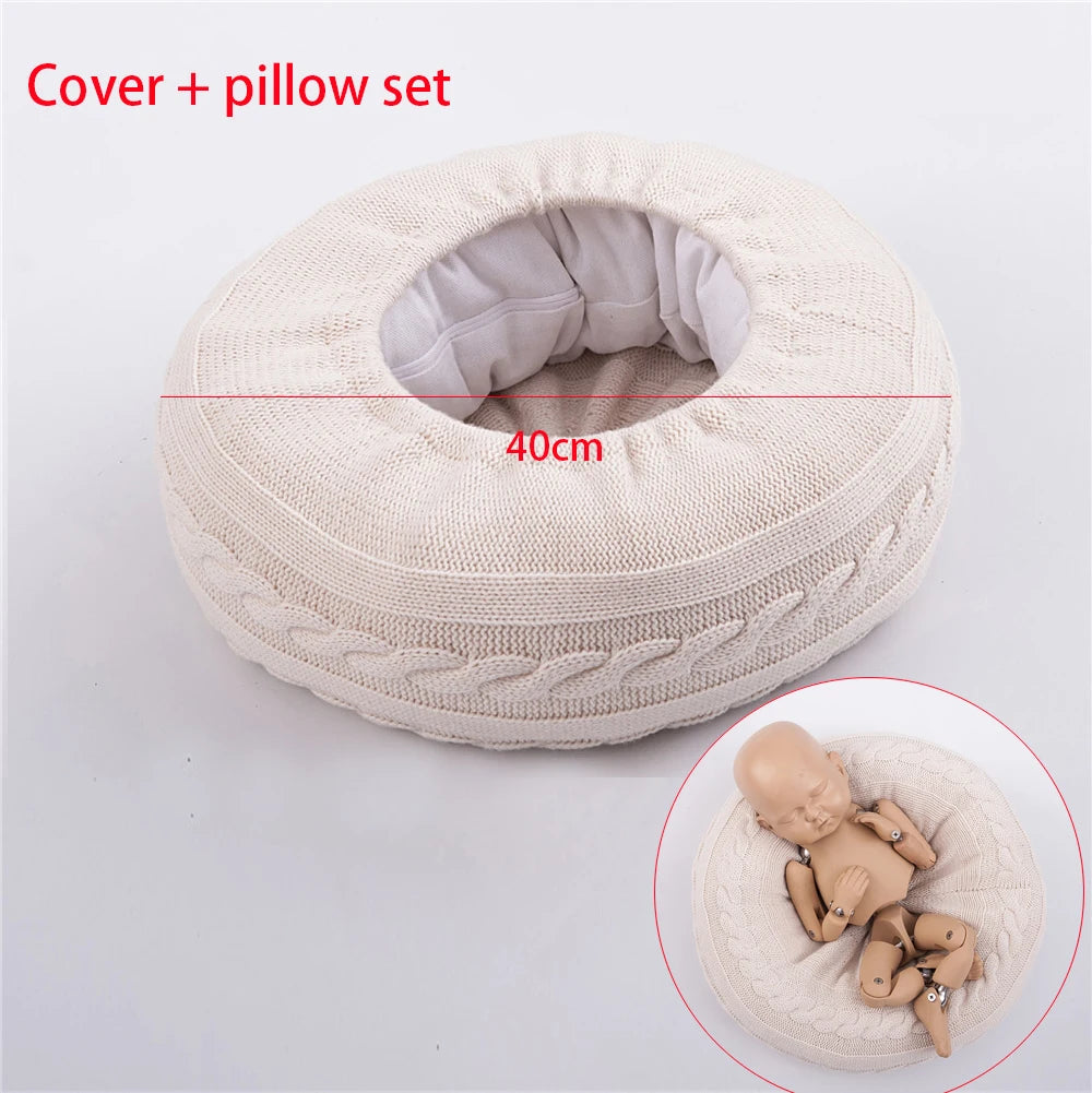 Newborn Photography Props Pillows Basket Filler Photo Shooting Accessories Studio Posing Aid For Baby 29 Models Fotografia Gifts