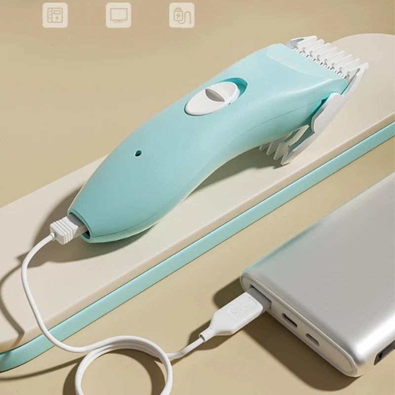 Silent Baby Hair Clipper Children Hair Clippers Electric Quiet Trimmer Kids Cutting Machine Infant Women Pet Hair Shaver