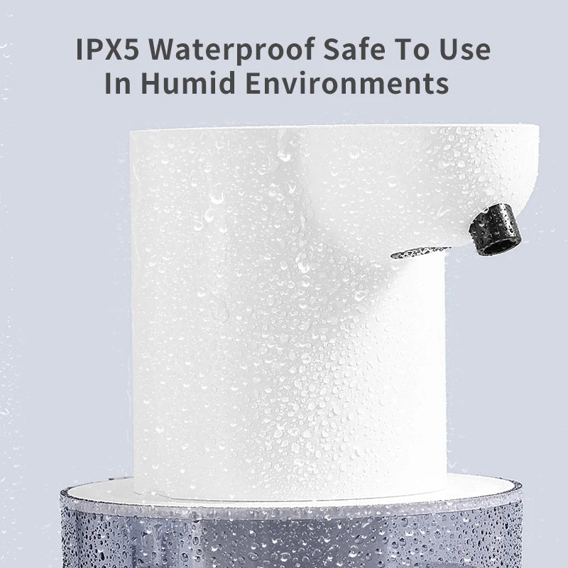 New Wall Mounted Automatic Soap Dispenser Foam Smart Hand Washing Machine 400ml Liquid Rechargeable Bathroom Induction Sensor