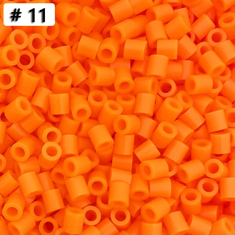 5MM 1000PCs Pixel Puzzle Iron Beads for kids Perler Hama Beads Diy High Quality Handmade Gift toy Fuse Beads