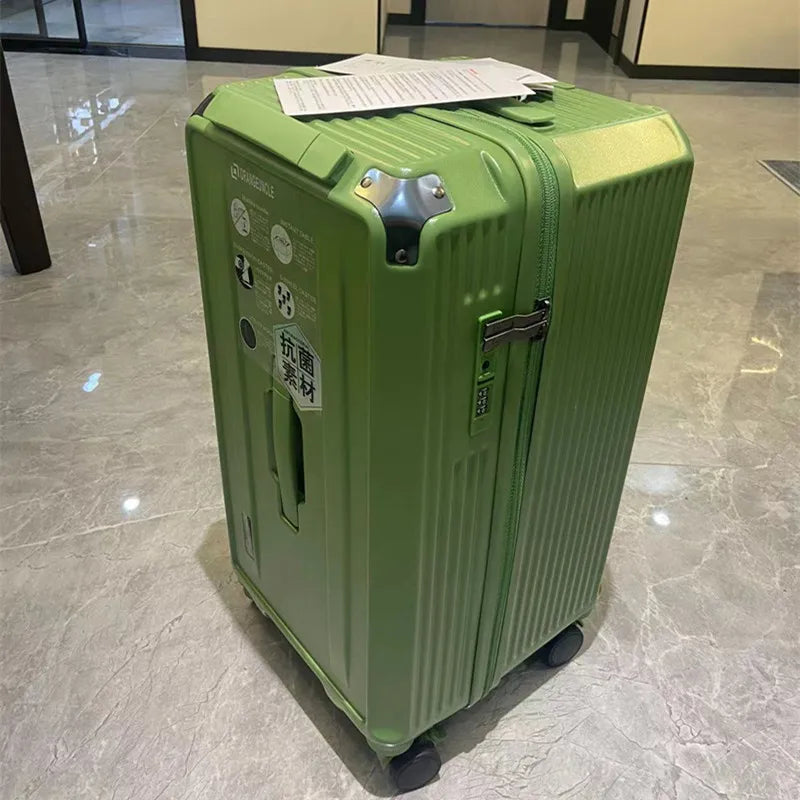 Luxury Large-capacity travel luggage 22/26/28/30/32/36 inch trolley suitcase mute brake men's and women's super fashion suitcase
