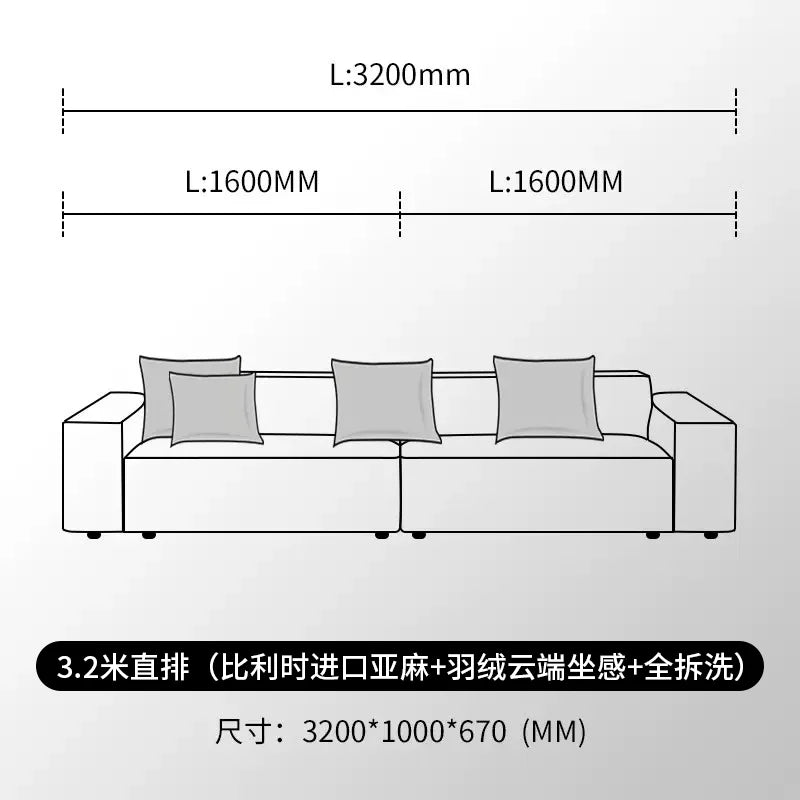 Lounge Double Living Room Sofas Floor Designer Cushion Elegant Sofa Comfortable Relax Divani Da Soggiorno House Accessories