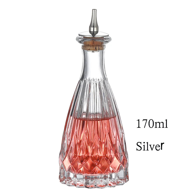 Vintage Cocktail Bitters Bottle with Dasher Top Professional Bar Accessory Bar Tool