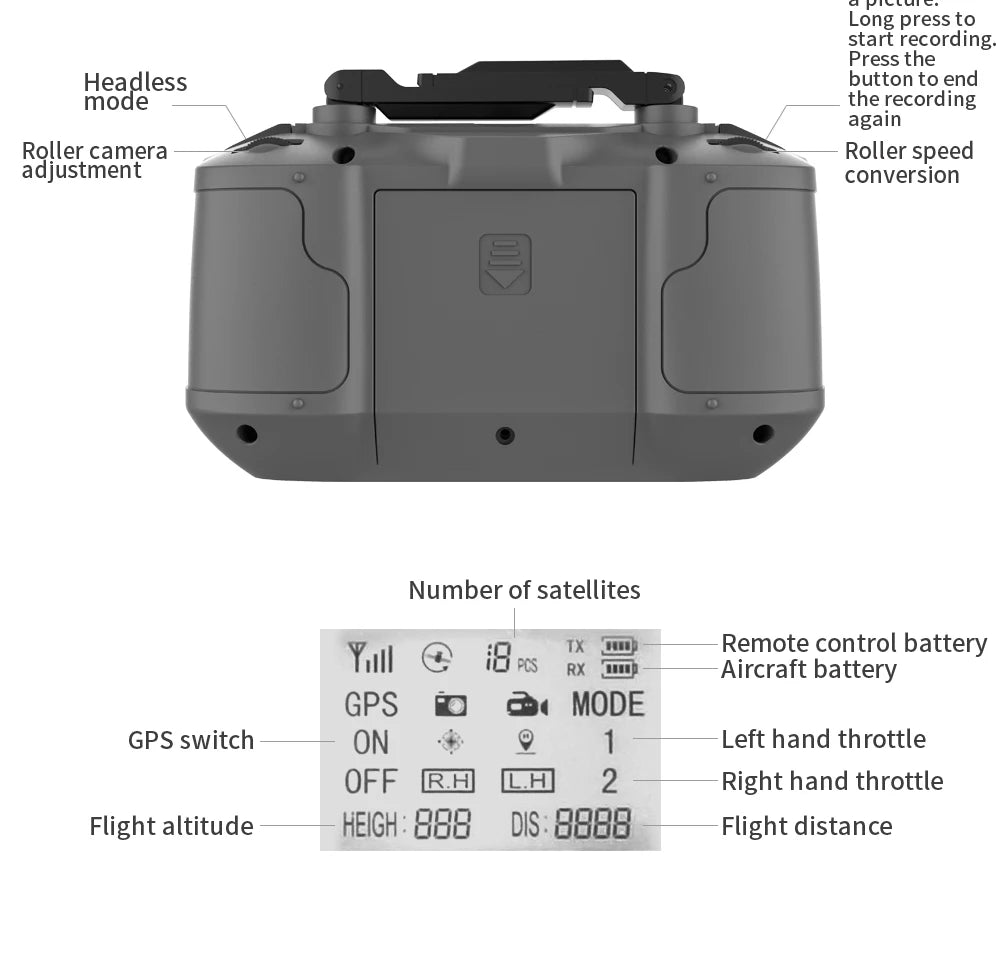 L600 PRO MAX GPS Drone Professional 4K 3-Axis PTZ HD Dual Camera Obstacle Avoidance Brushless Motor 5G WIFI RC Quadcopter Toys