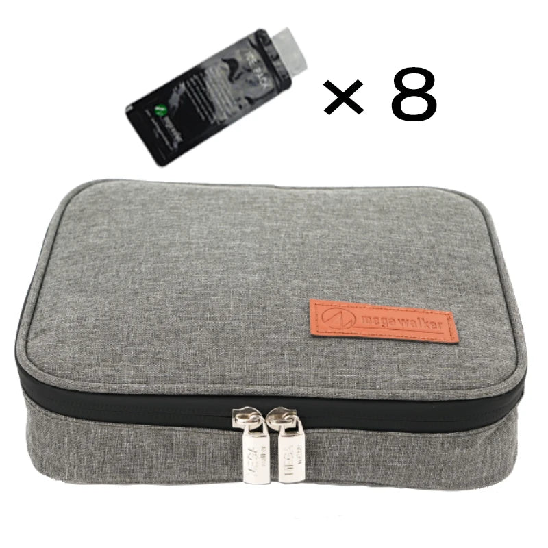 MegaWalke Insulin Cooler Bag Portable Insulated Diabetic Insulin Travel Case Cooler Box Bolsa Termica  Aluminum Foil ice bag