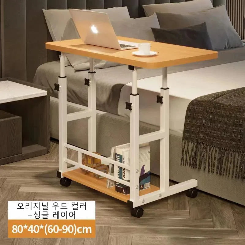 Height Adjustable Liftable Bed Table Bed Table For Home Removable Bed Desk Sofa schreibtisch Table Computer pliante Gaming