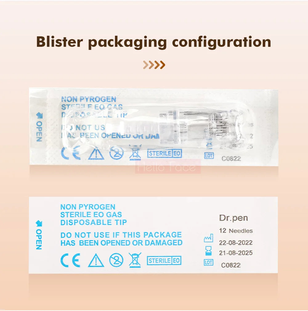 Dr pen Ultima A10 With 12 pcs Cartridge Wireless Derma Pen Skin Care Kit Microneedle Treatments Professionals Use Beauty Machine