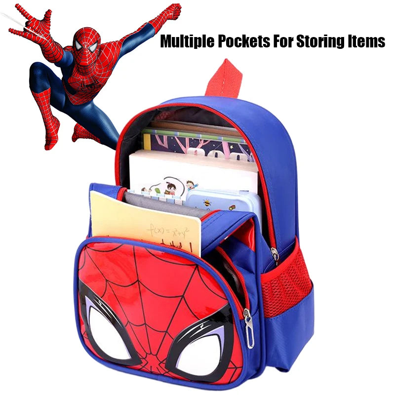 New Disney Waterproof Backpack 3D Multi-pocket Cute In Primary Schoolbag For Boys Book Bag Casual Travel Backpack