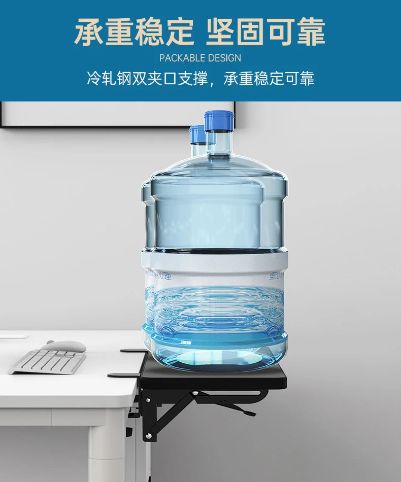 Desk Extension Board Foldable Widening Laptop Table Expander Hand Rest Support Home Office No Drill Computer Desk Extensions