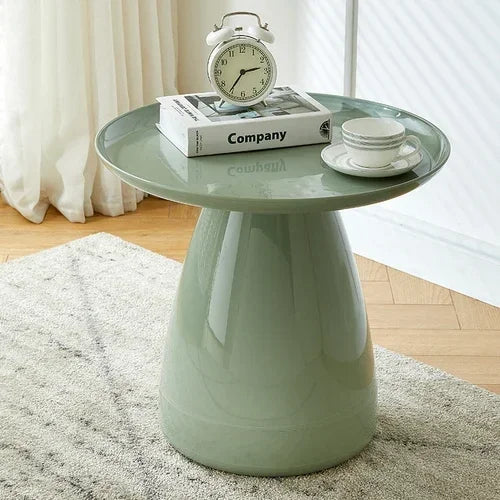 Designer Modern Coffee Table Living Room Nordic Round Glass Coffee Table Side Table