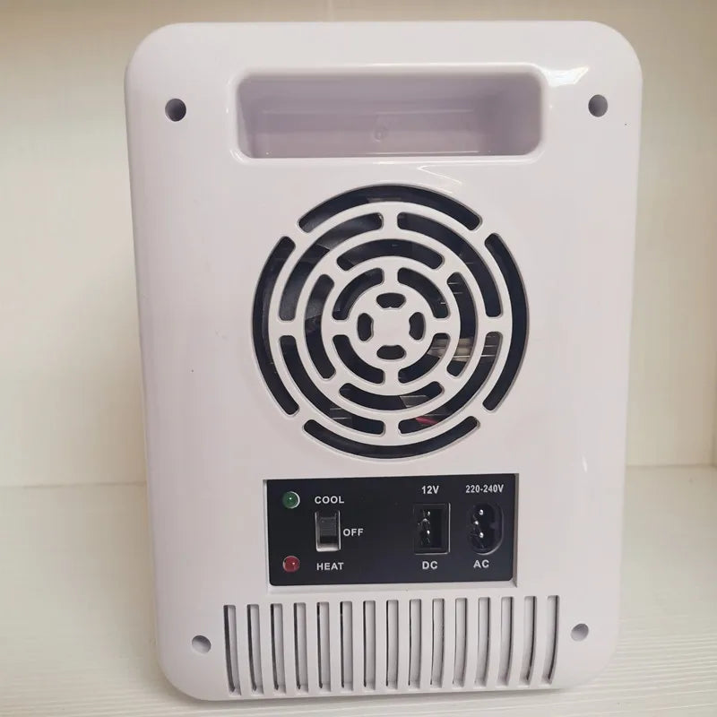 4L Home Freezer Portable Small Mini Cosmetic Beauty Makeup Black Portable Vehicle For Heating And Cooling Purposes Simple Door