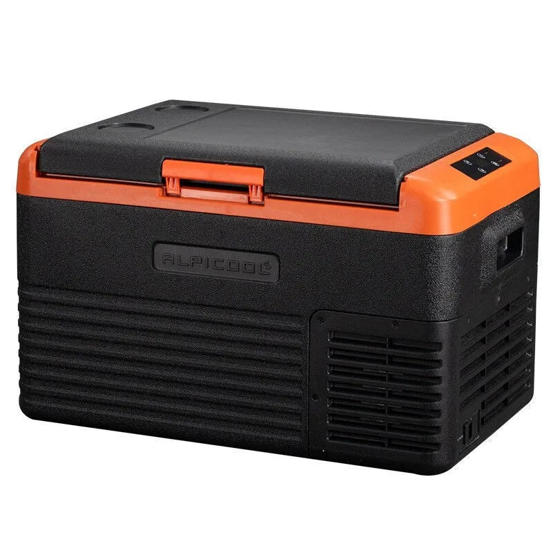 12V 24V 220V Three-voltage Dual-purpose Refrigerator 30L-50L Household Small Portable Refrigerator Fresh-keeping Freezer