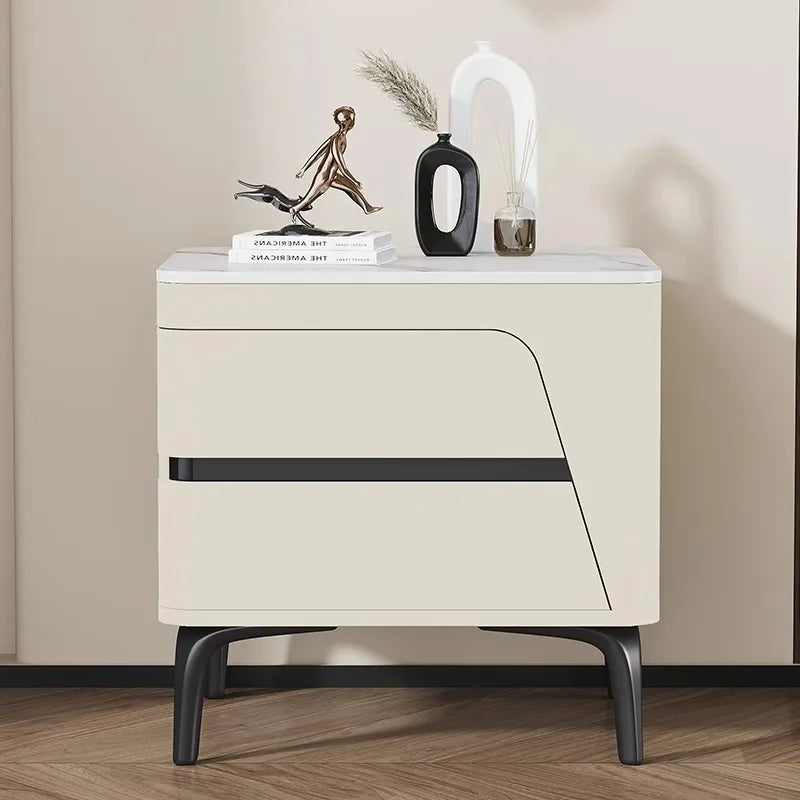 Space Saving Nightstands Creative Modern Simple Elegant Bedside Table Premium Aesthetic Mesitas De Noche Bedroom Furniture