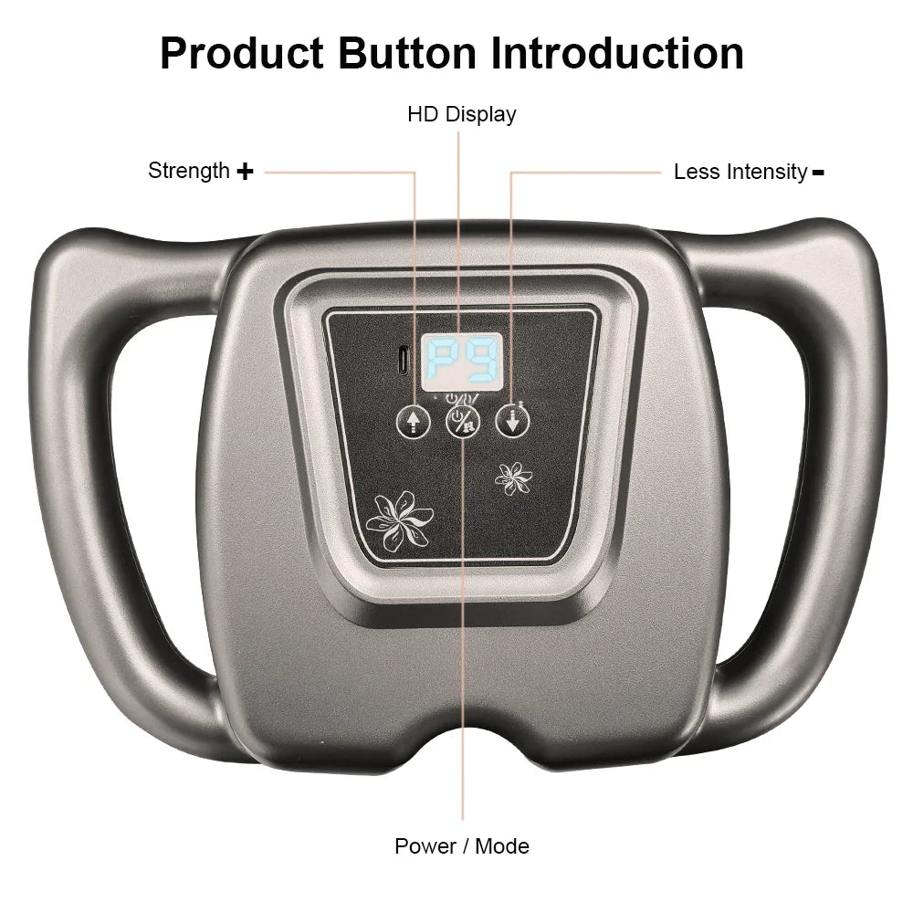 Fascia Gun Muscle Massage Gun Sixteen High Frequency Neck Shoulder Waist Massage Machine Professional Muscle Massage Gun