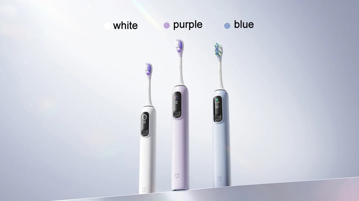 XIAOMI MIJIA Oscillation Electric Toothbrush Pro,Smart 4 Modes,IPX8 Waterproof Sonic Vibration Toothbrushes,180-day Battery Life