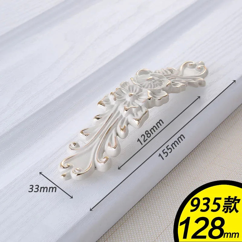 YM White Dressers Handle Kitchen Item Drawer Closet Wardrobe Gold Handle Cabinet Storage Door Cabinet Invisible Door Pulls Konb