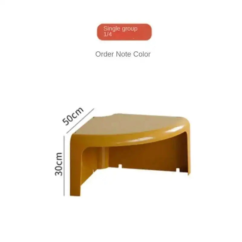 Nordic Round Color Side Table Creative ABS Plastic Coffee Tables Designer Living Room Furniture Modern Home Storage Corner Table