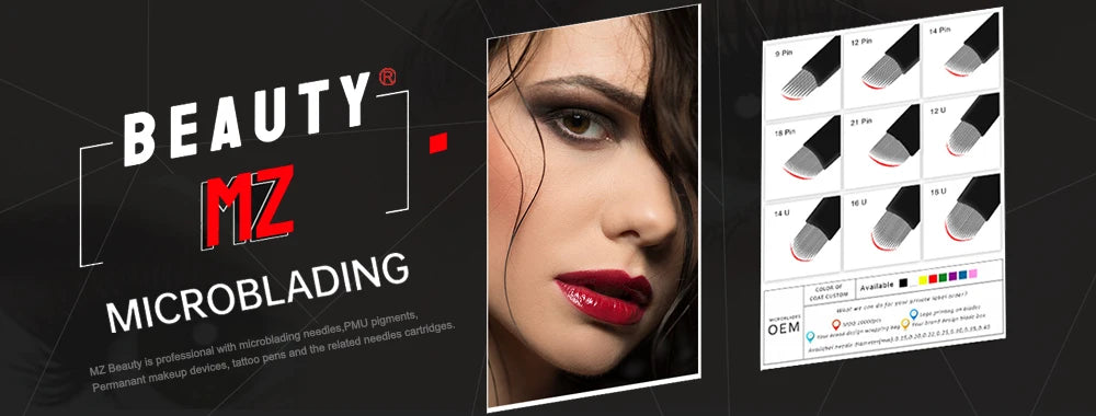 Permanent makeup Machine Rotary Tattoo Machines Pen Semi-PMU pens Eyebrow Lip Piercing Gun Tatuagem Microblading Supplies Kit