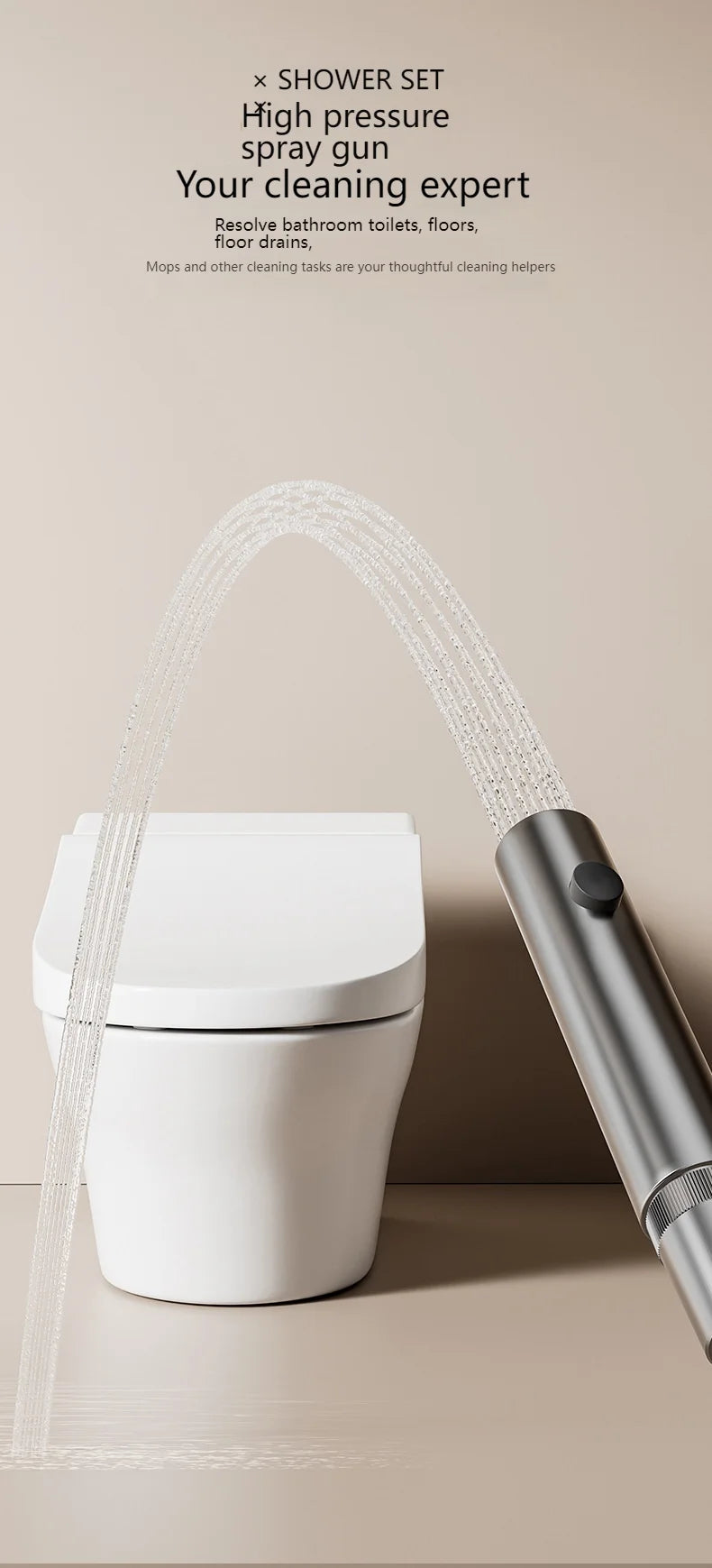 Smart Digital Display Bathroom Shower Set Piano Key Rainlfall Bath Showers System Set Apartment Bathtub Shower Faucet Full Set