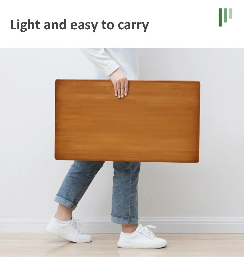 Foldable Laptop Desk Living Room Dining Apartment Tea Table Simple Modern Table Minimalist Baboo Coffee Table