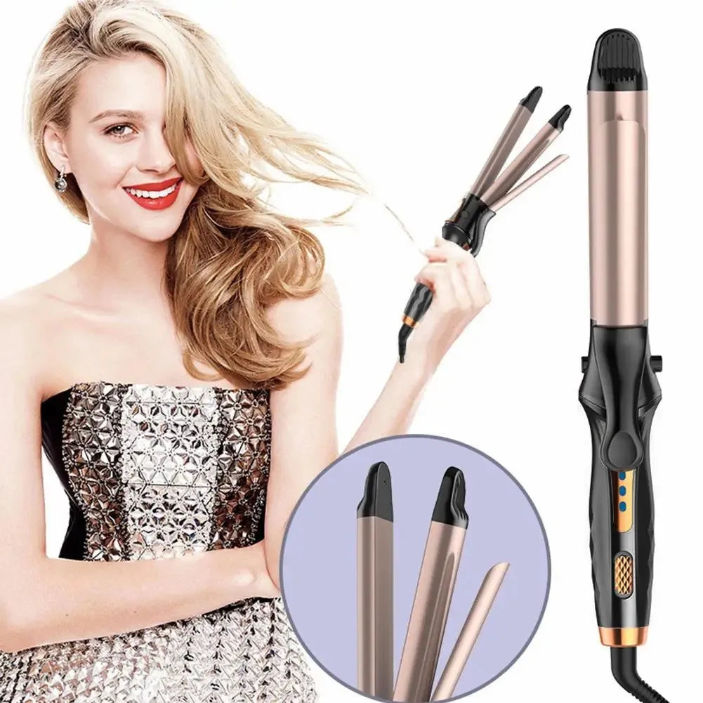 2 in 1 Automatic Hair Curler Auto Rotating Ceramic Hair Roller Professional Curling Iron Curling Wand Hair Waver