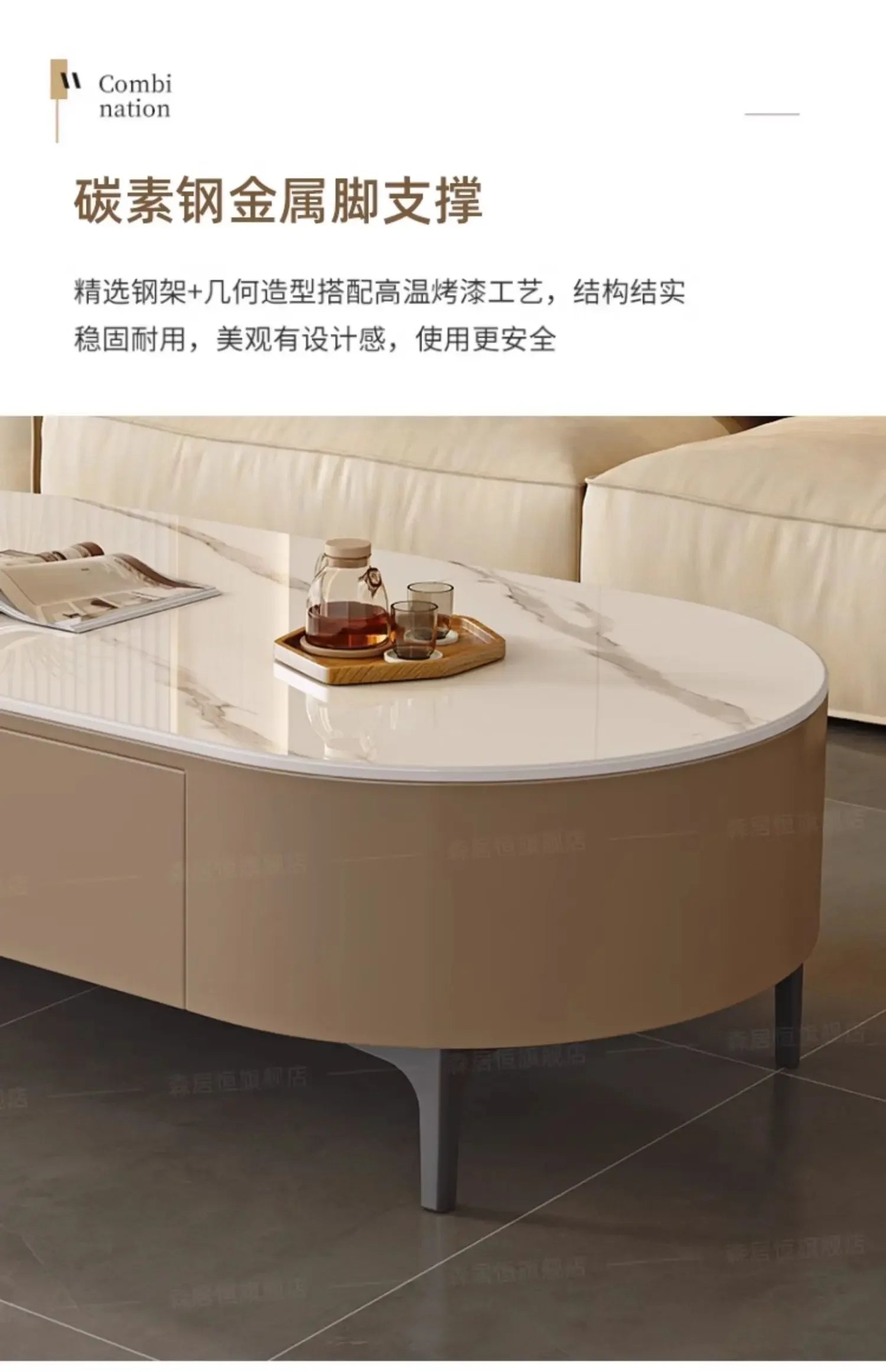 Cute Decoration Side Table Decoration Accessories Nordic Industrial Computer Coffee Table Service Mesa Auxiliar Salon Furniture