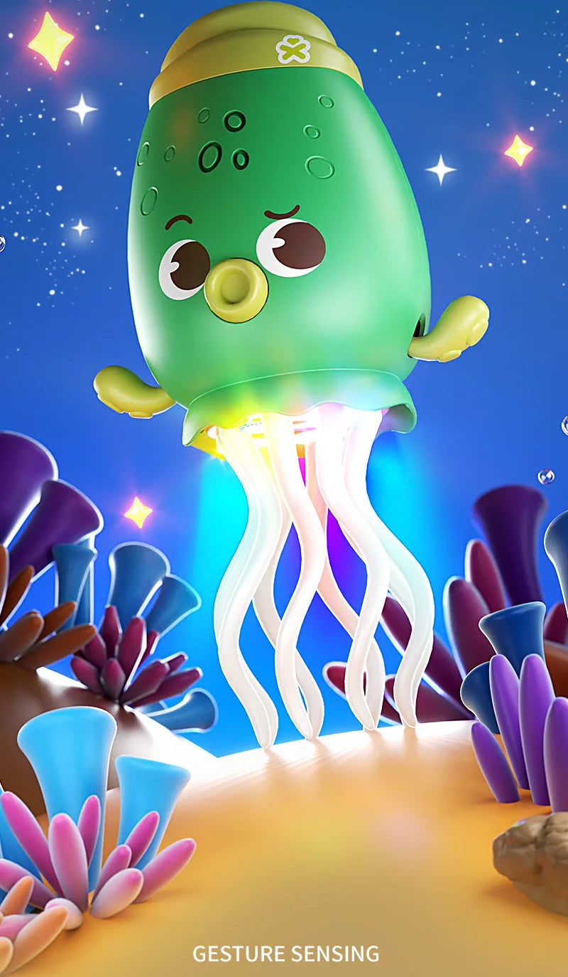 Dancing Octopus Electronic Pets Luminous Fidget Toys Interactive Antistress Stress Relief Toy for Toddler Baby Children Adult