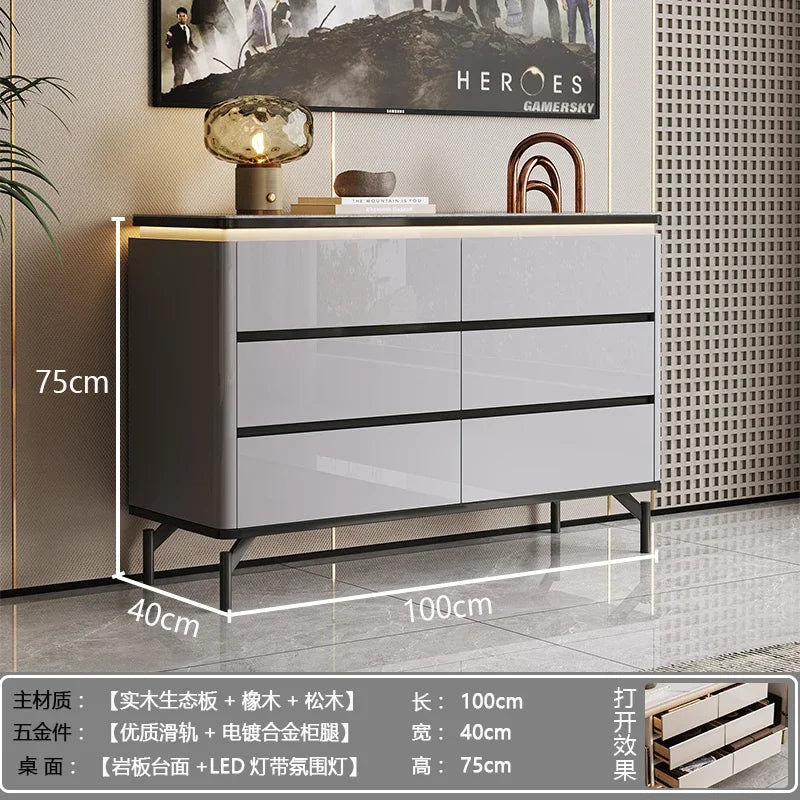 Simple Space Saving Cabinets Living Room Portable Storage Modern Trendy Display Cabinet Simple Luxury Vitrina Furniture