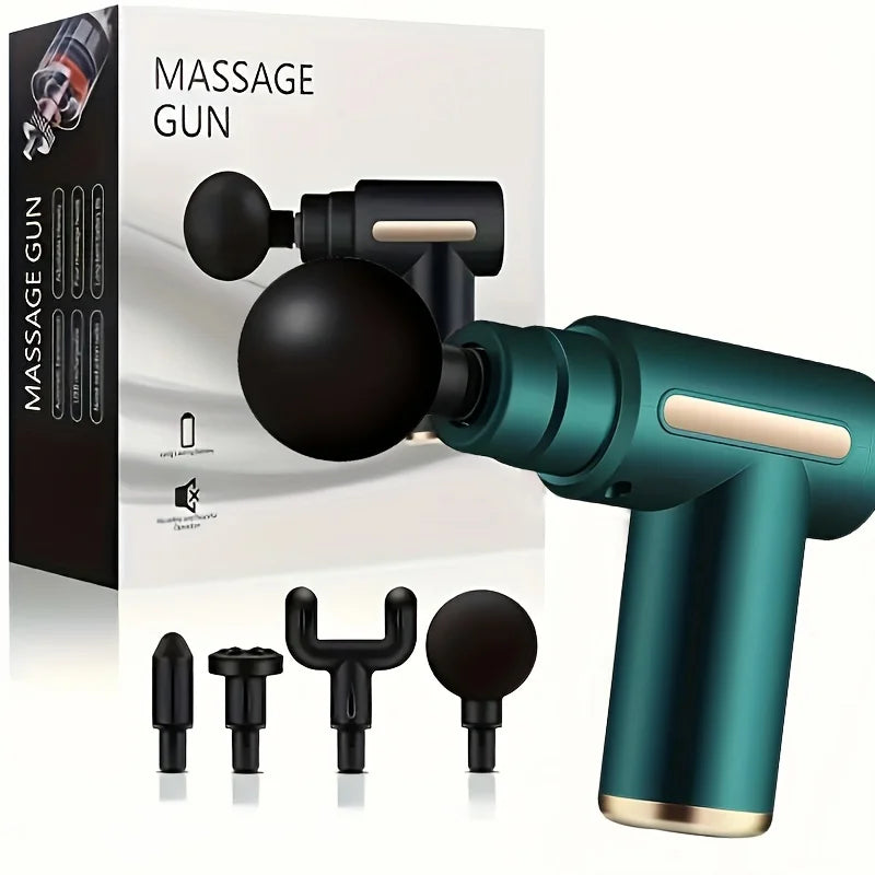 Fascial Gun Muscle Massage Gun Deep Tissue Muscle Handheld Percussion Massager For Body Back And Neck Leg