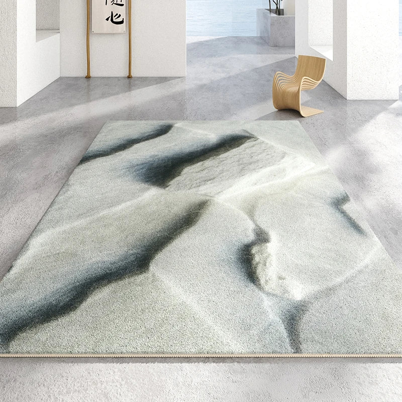 Light Luxury Bedroom Decor Irregular Carpet Large Area Carpets for Living Room Washable Lounge Soft Floor Mat Home Anti-slip Rug