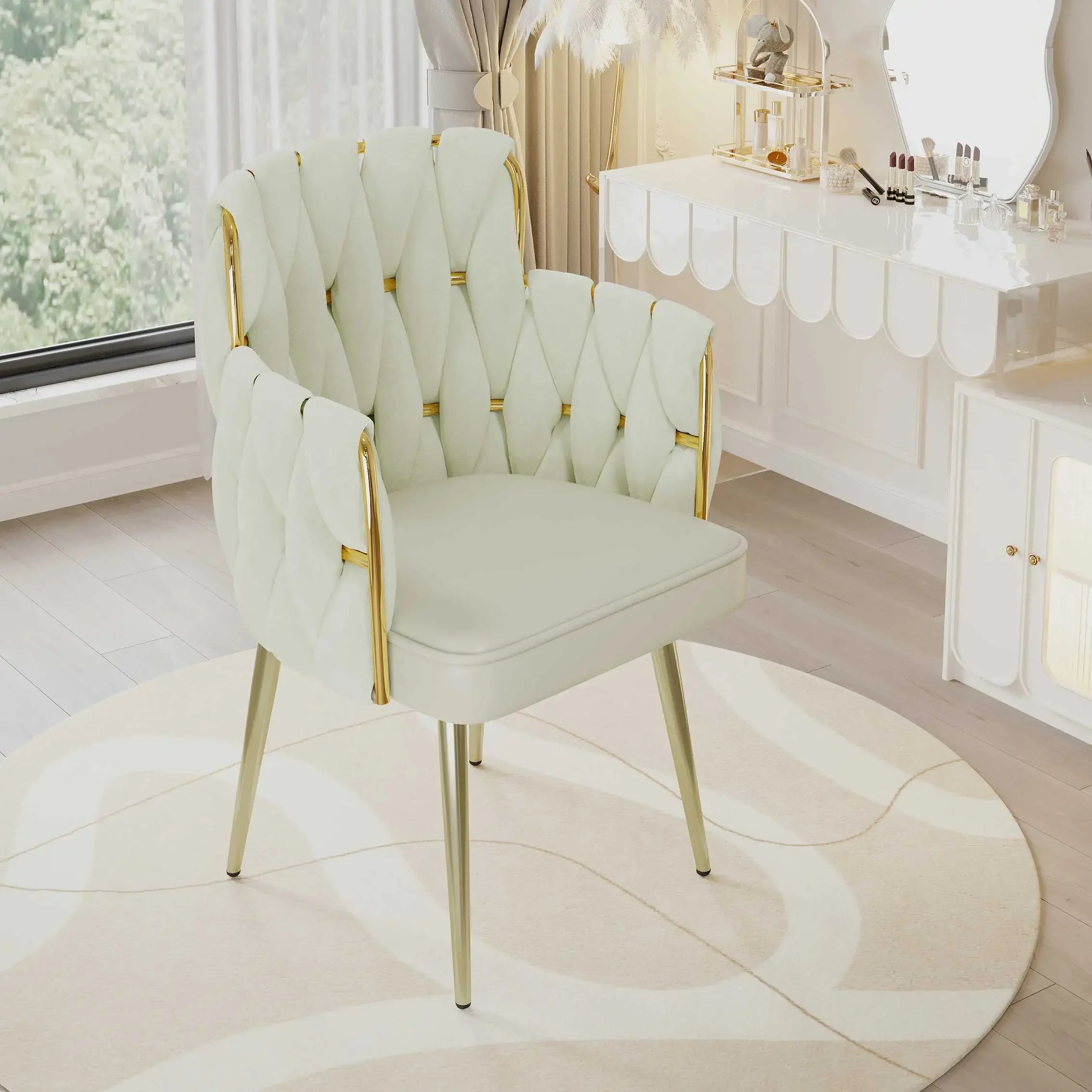 Study Throne Office Chair Vanity Modern Ergonomic Luxury Nordic Office Chair Designer Relaxing Sillas De Oficina Salon Furniture