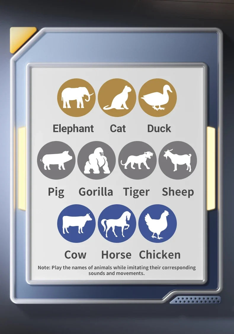 JJRC New Product R27 Smart Voice Robot Dog - Kids' Electronic Pet, Early Education Interactive Toy Robot Halloween Gift