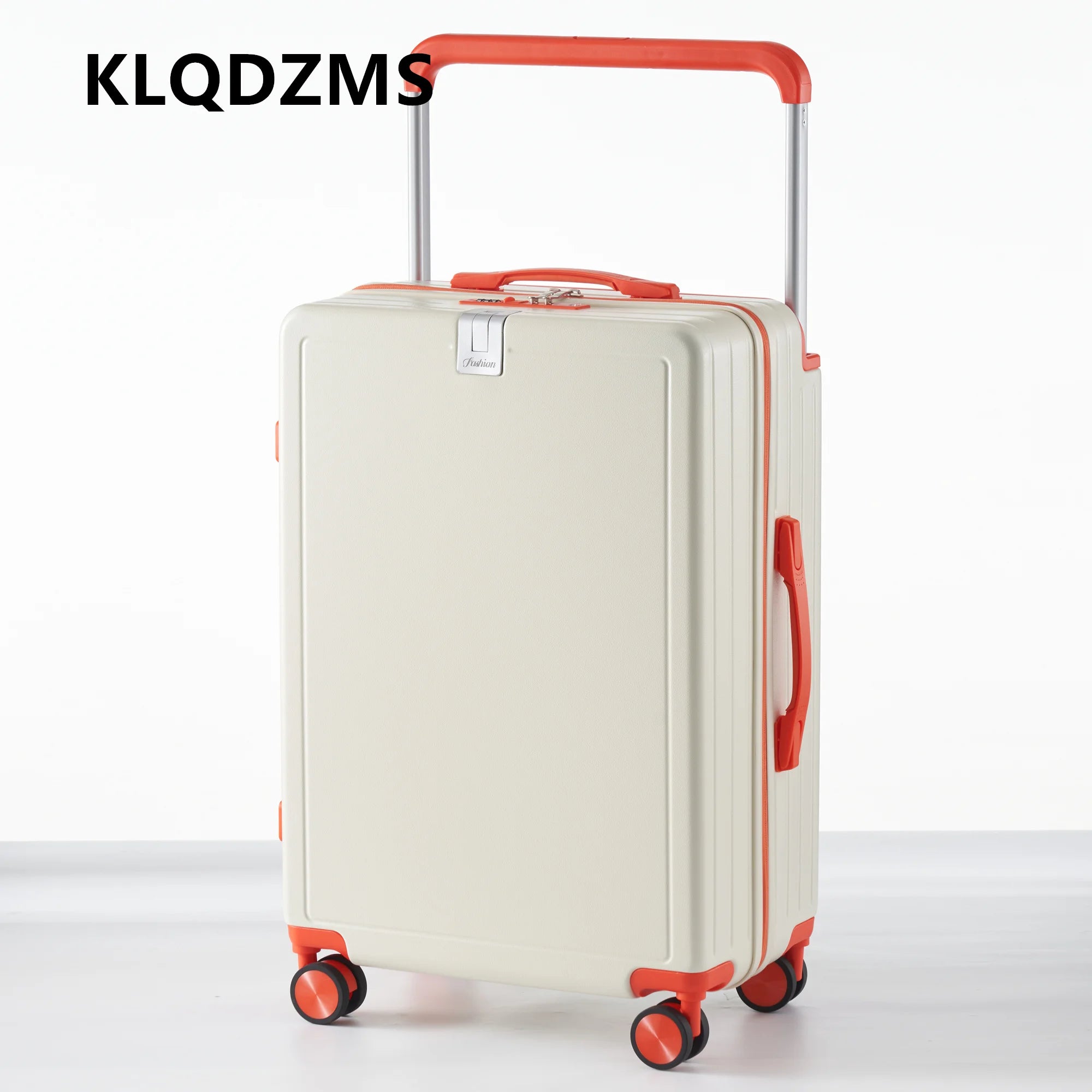 KLQDZMS Luggage Travel Bag 20 Inch Boarding Box Large Capacity Men's Trolley Case 22"24"26"28" ABS+PC Women's Cabin Suitcase