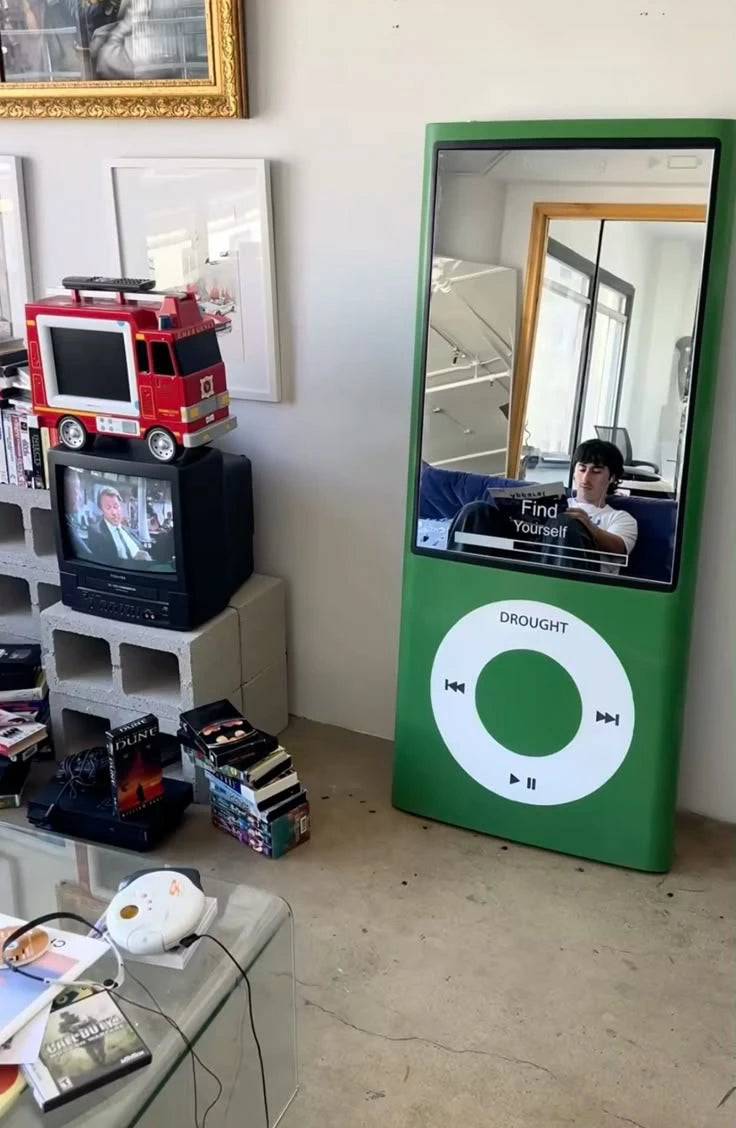 Nordic Standing Decorative Mirrors Floor Big Luxury Princess Big Decorative Mirrors Living Room Espejos Para Pared Furniture