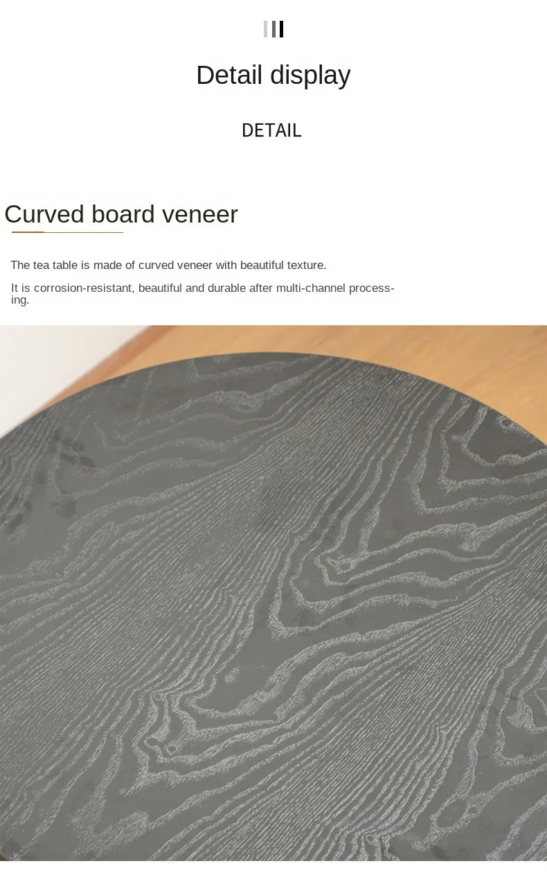 Modern Solid Wood Small Round Table Coffee Table Living Room Furniture Sofa Side A Few Simple Negotiation Table Coffee Table New