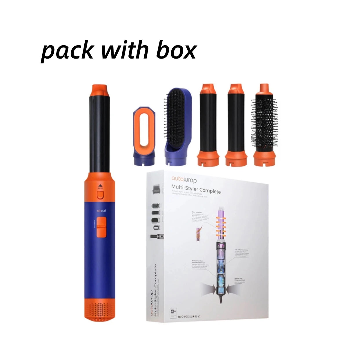 5 In 1 Multi Styler New Design Hair Dryer For Hair 5 in 1 hair styler With Curling Barrel Hot Air Brush Styling Tool MultiStyler